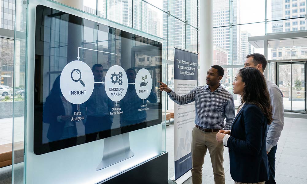 e-Content Services Transforming Content Experiences Using Analytics Tools